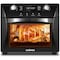 Cusimax Air Fryer Oven Countertop, 10-in-1 Convection Oven Black CMAF-E23A - alternate 1
